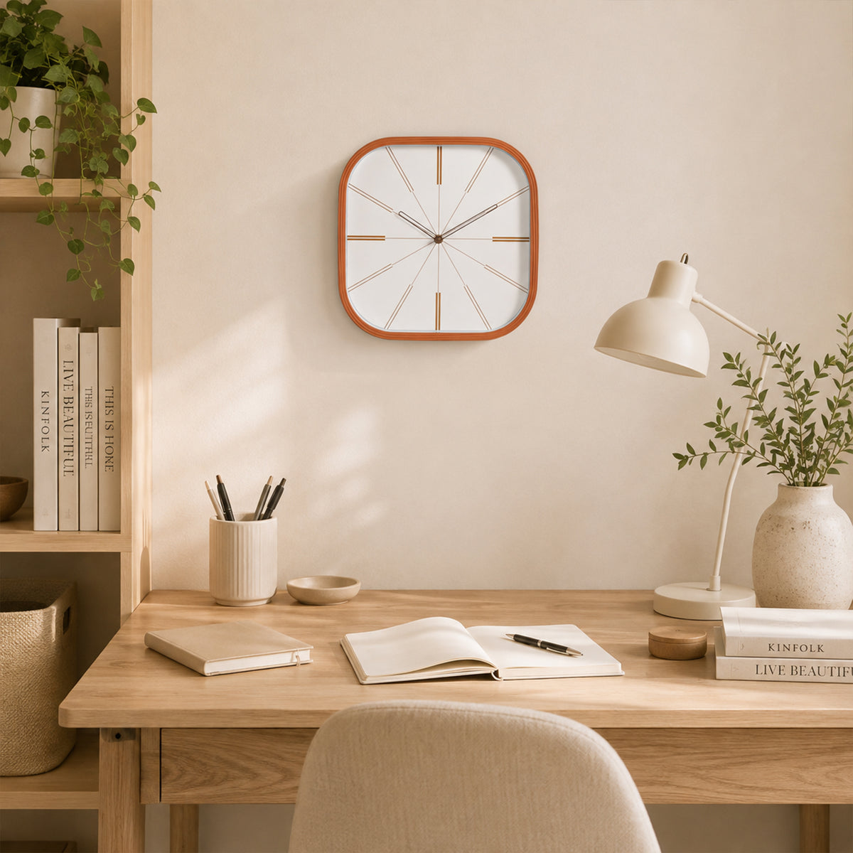 Forme Minimalist Square Clock