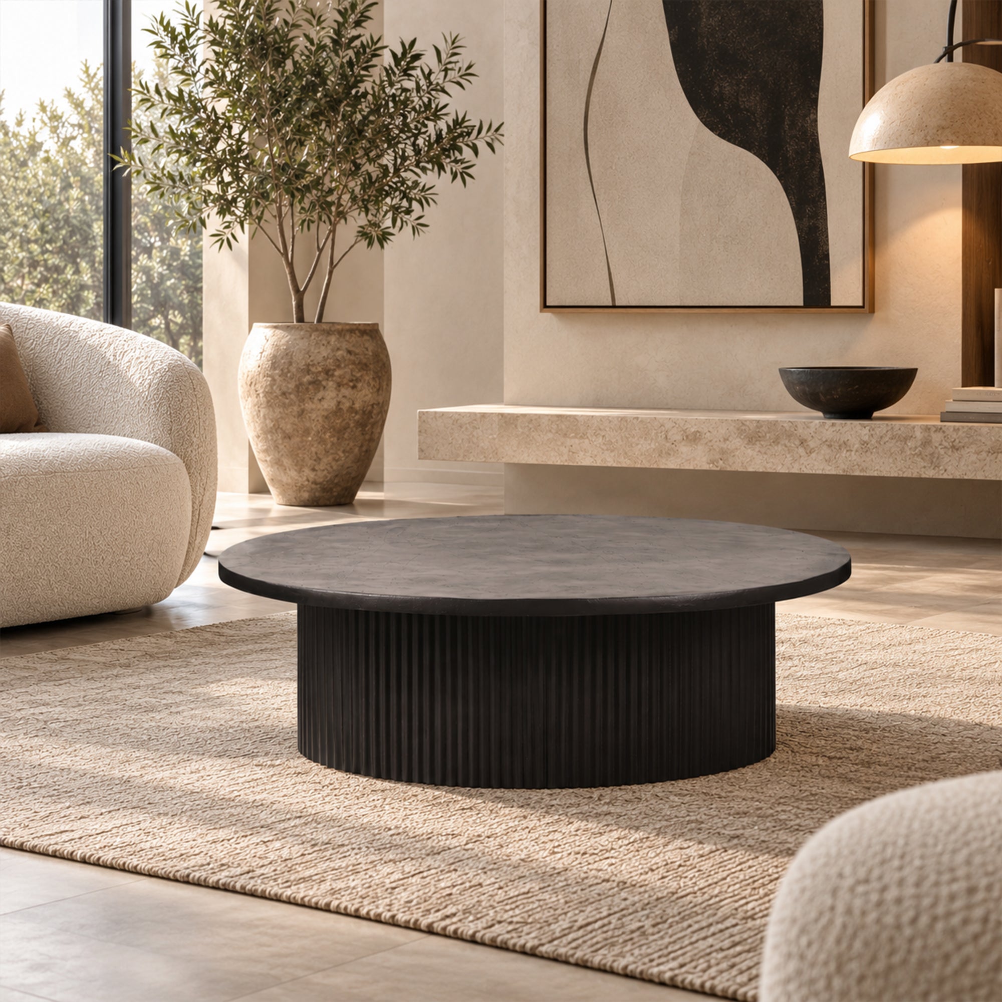 Tempo Fluted Coffee Table