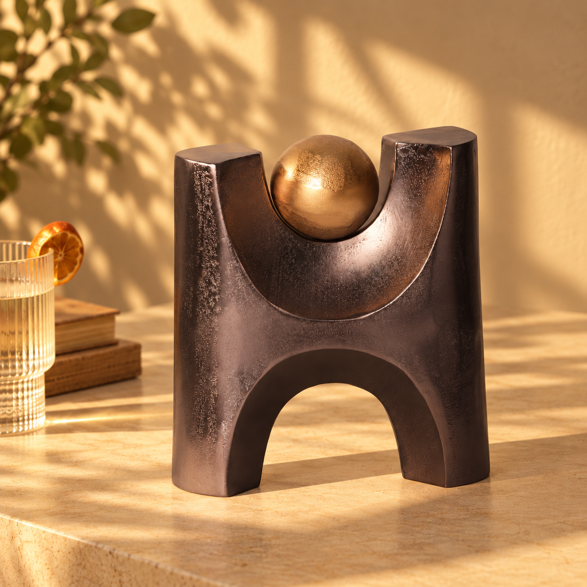 The Atlas Cast Metal Object