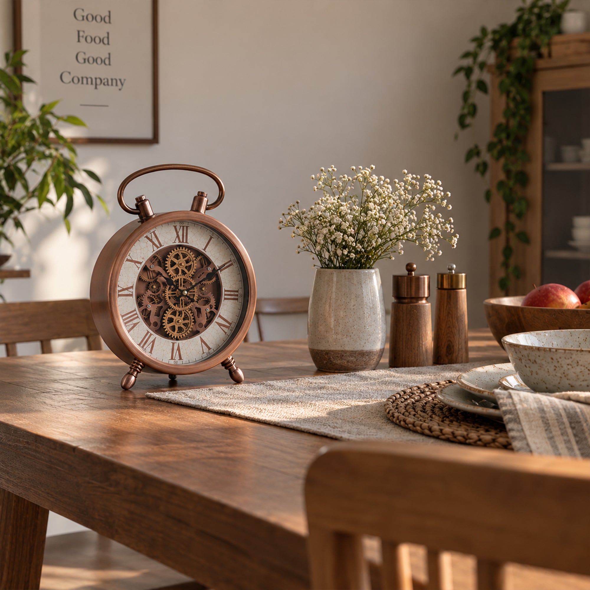 The Chronos Kinetic Table Clock