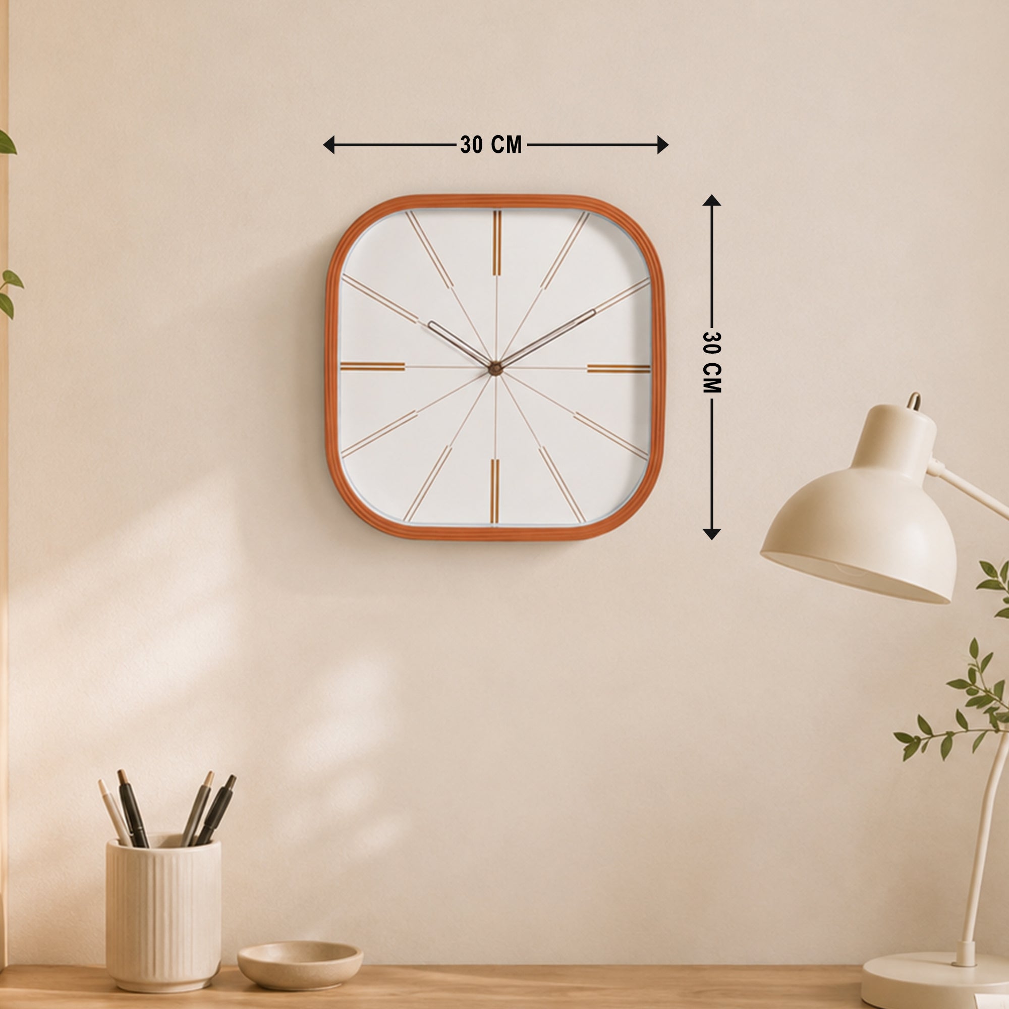 Forme Minimalist Square Clock