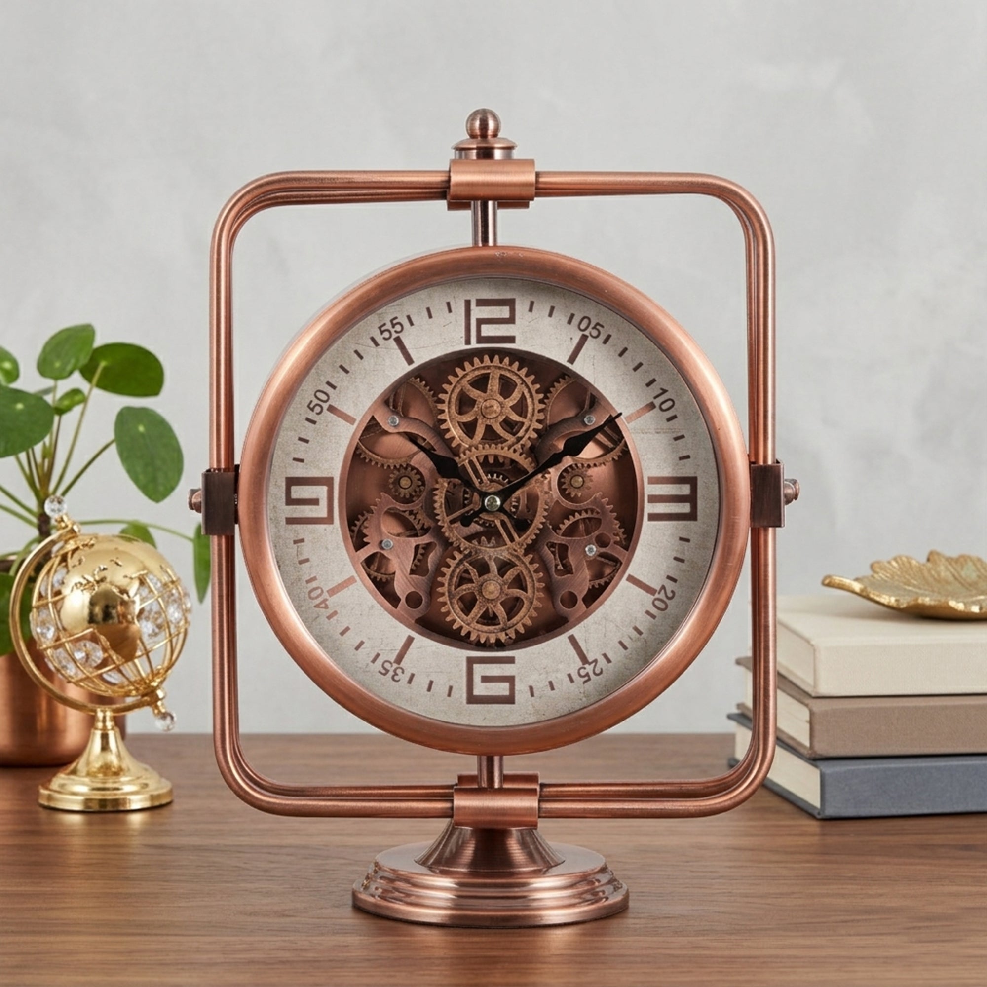 The Axiom Gyro Table Clock