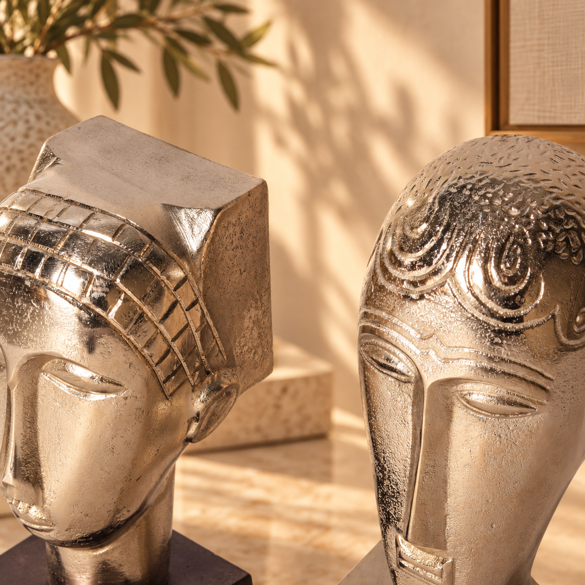 The Modigliani Bust Pair