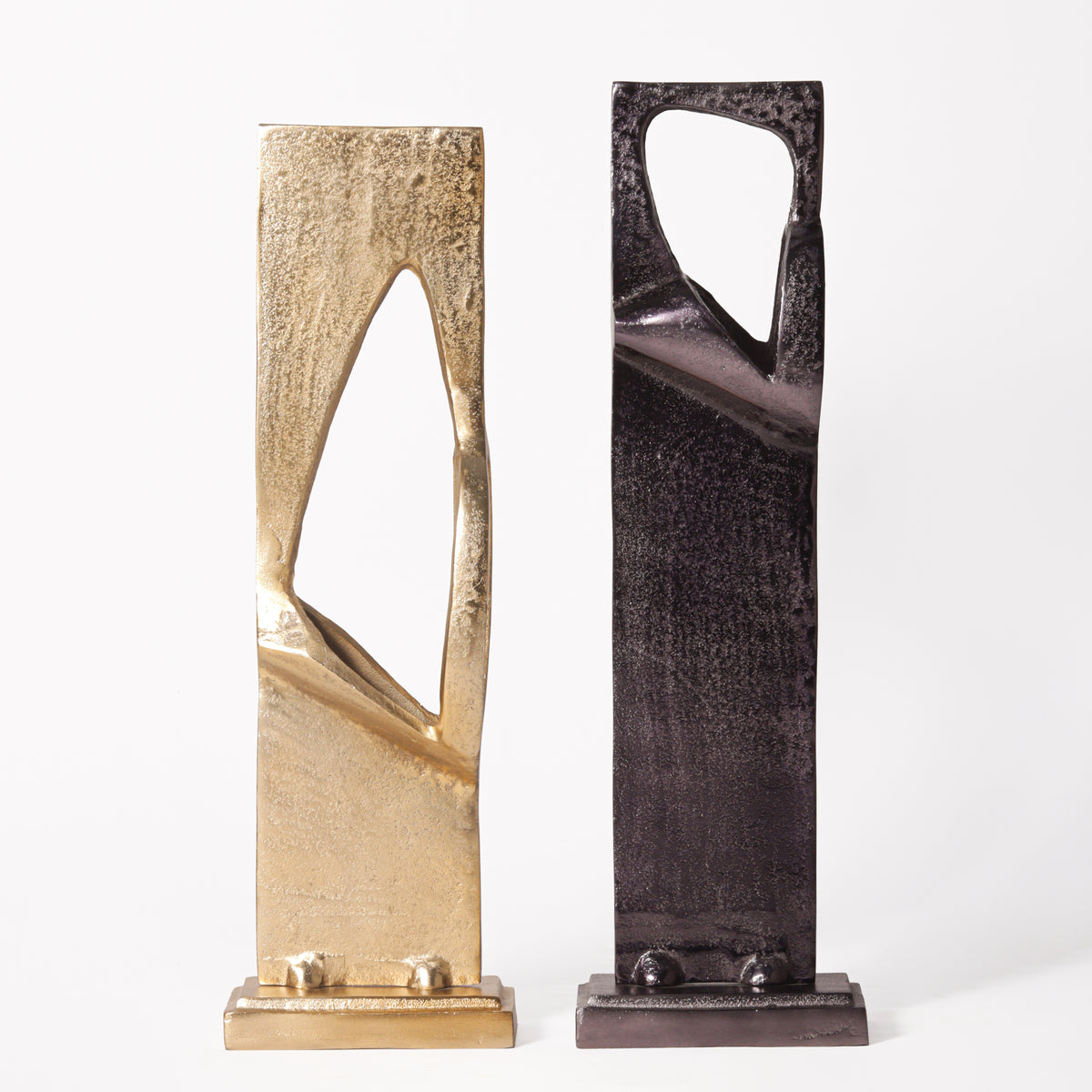 The Monolith Abstract Sculptural Pair
