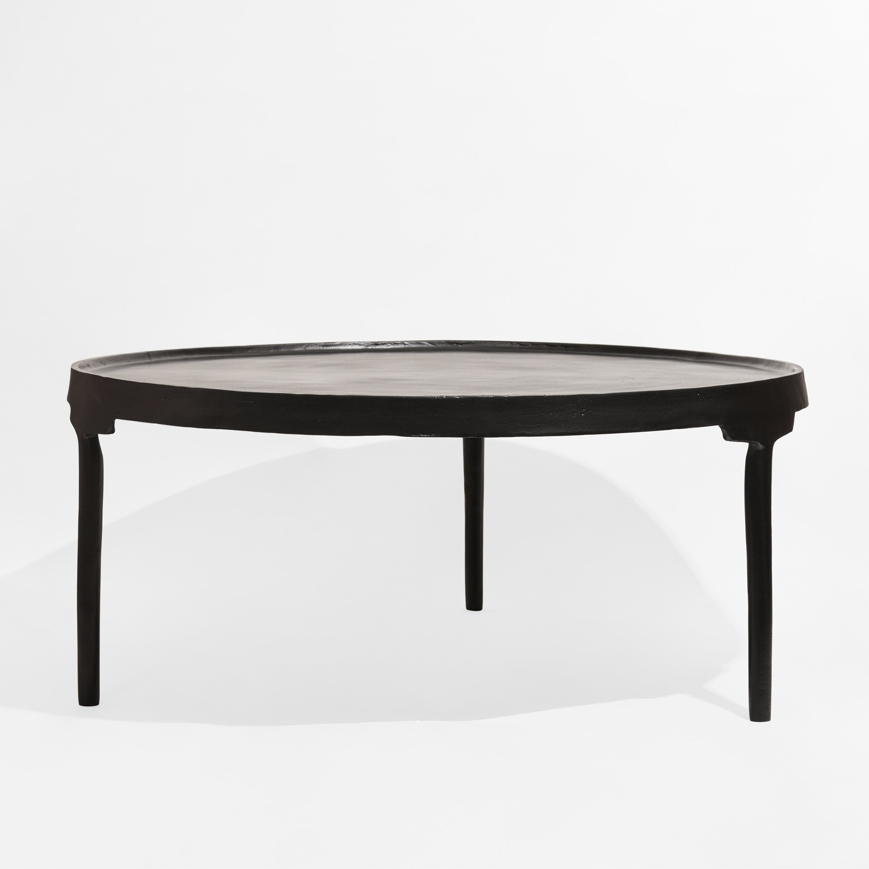 Noir Minimalist Round Coffee Table
