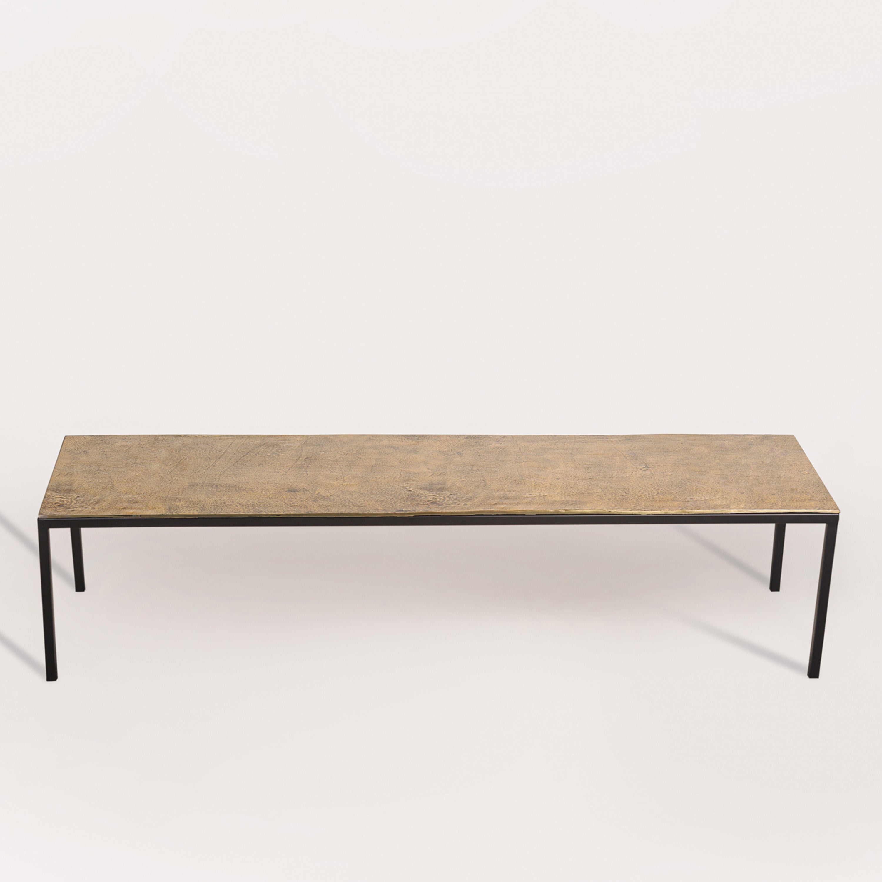 Linear Rectangular Coffee Table
