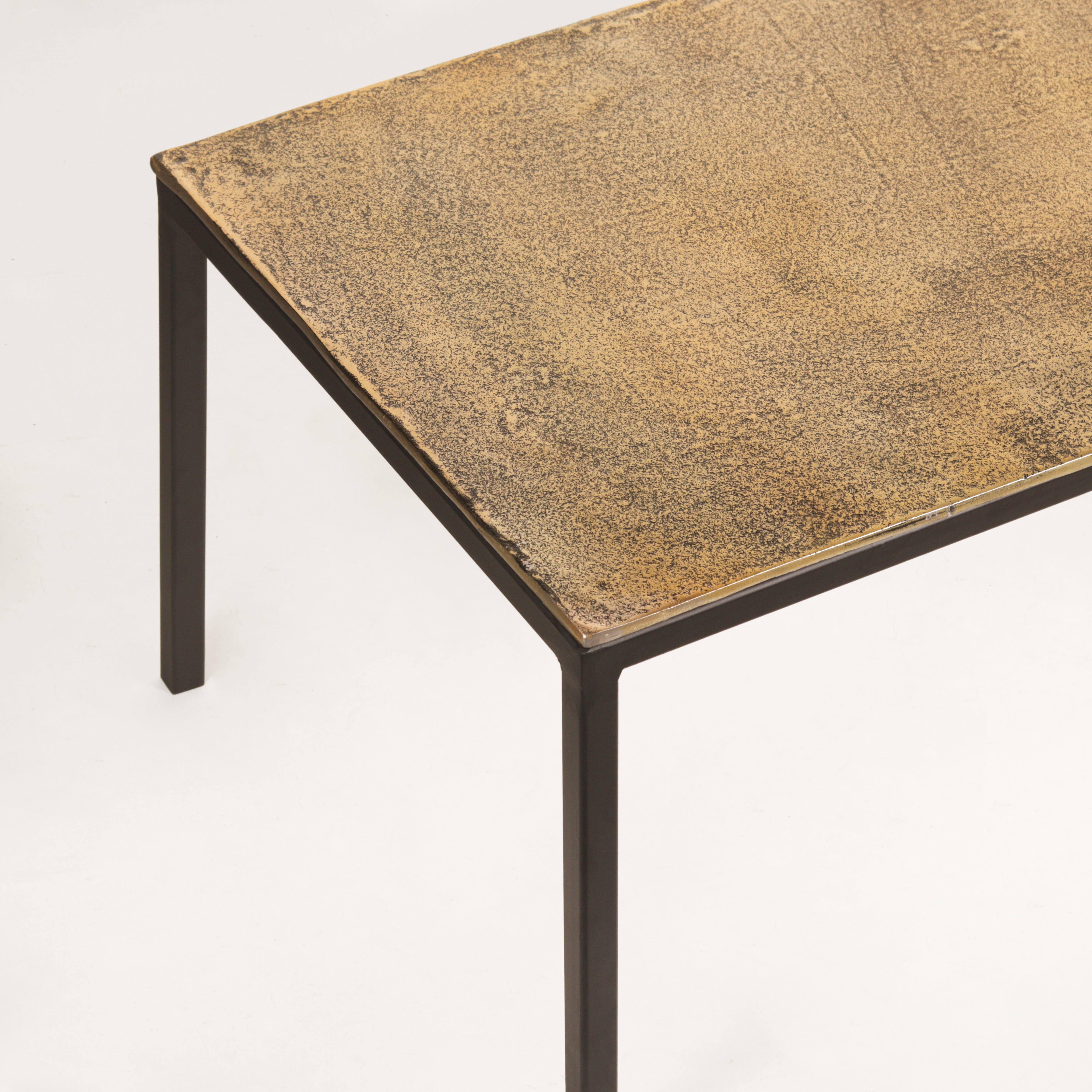 Linear Rectangular Coffee Table