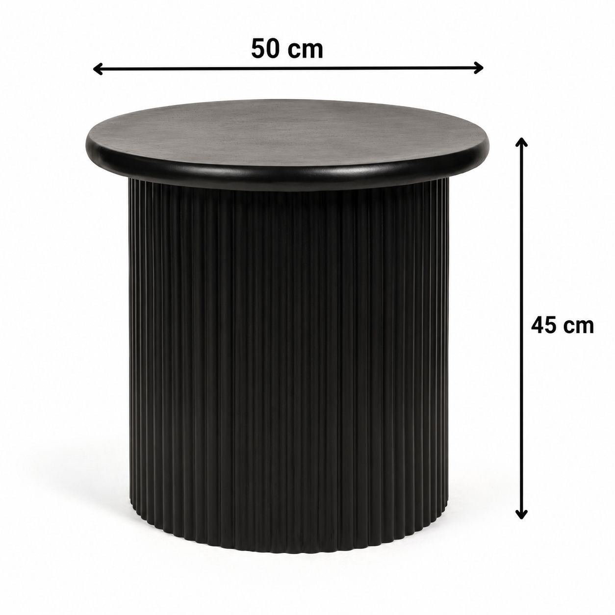 Tempo Fluted Side Table