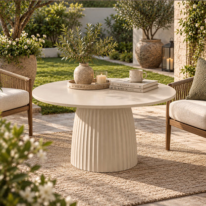 Meridian Fluted Coffee Table