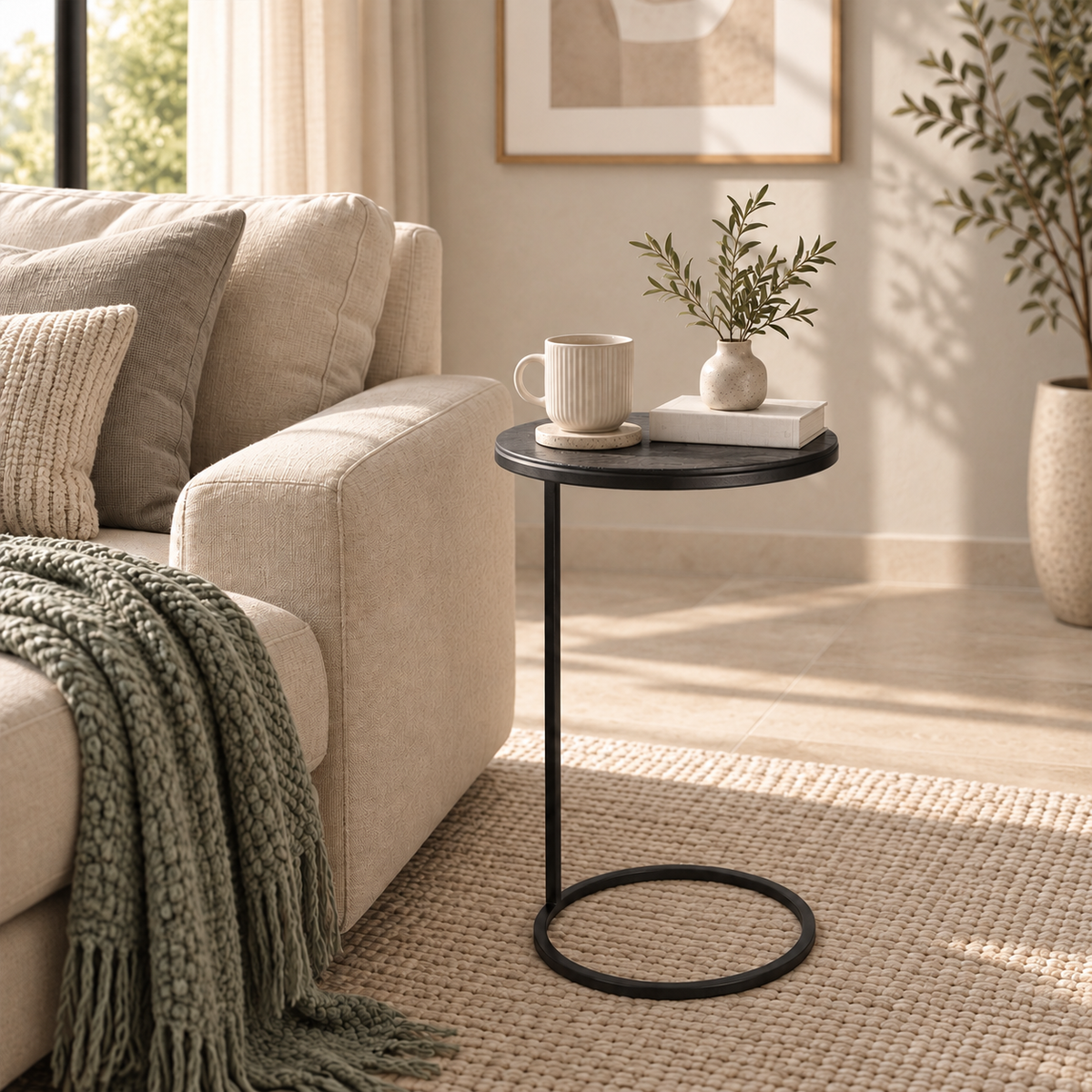 Baluster Drink Table