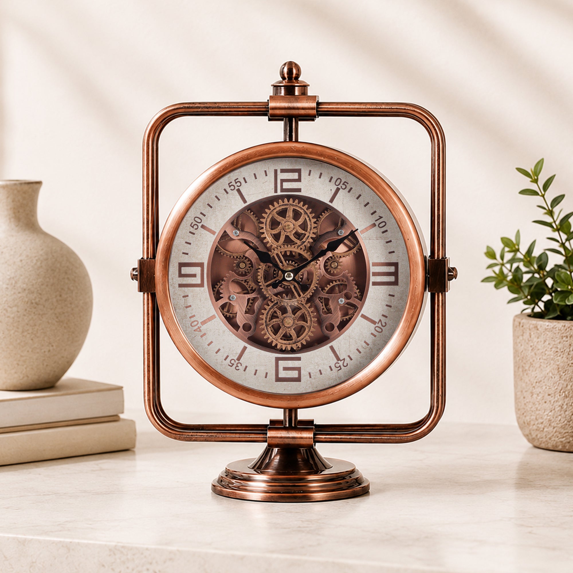 The Axiom Gyro Table Clock