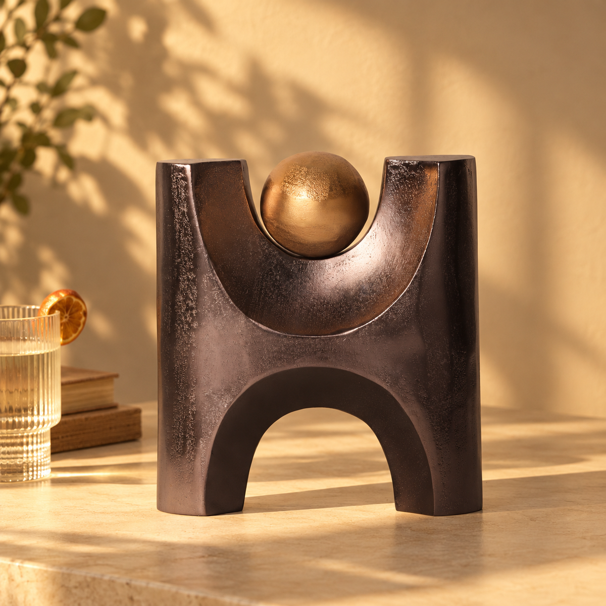 The Atlas Cast Metal Object