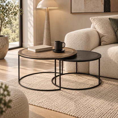 Encircle Nesting Coffee Tables (Set of 2)