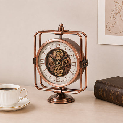 The Axiom Gyro Table Clock