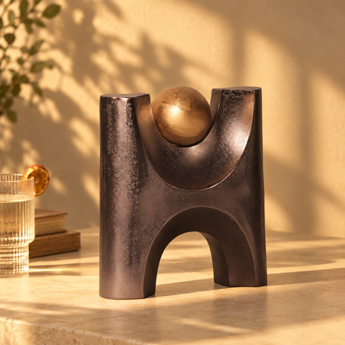 The Atlas Cast Metal Object