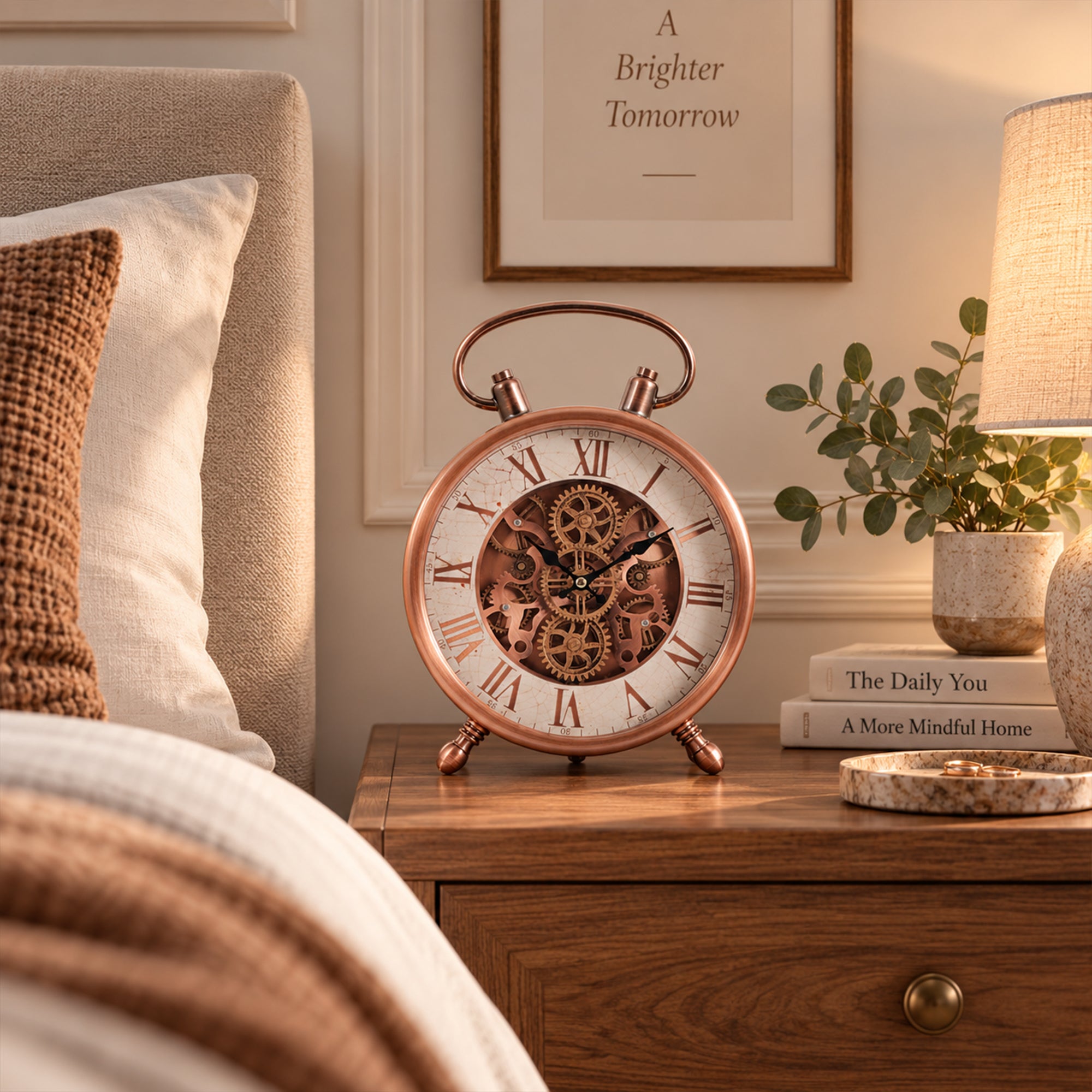 The Chronos Kinetic Table Clock