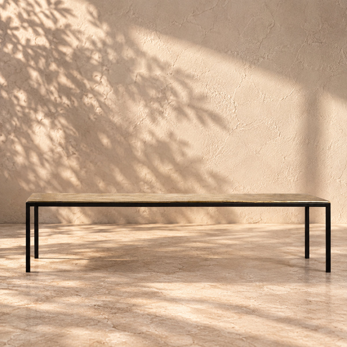 Linear Rectangular Coffee Table