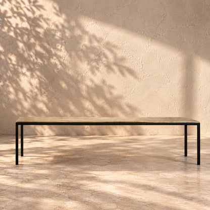 Linear Rectangular Coffee Table