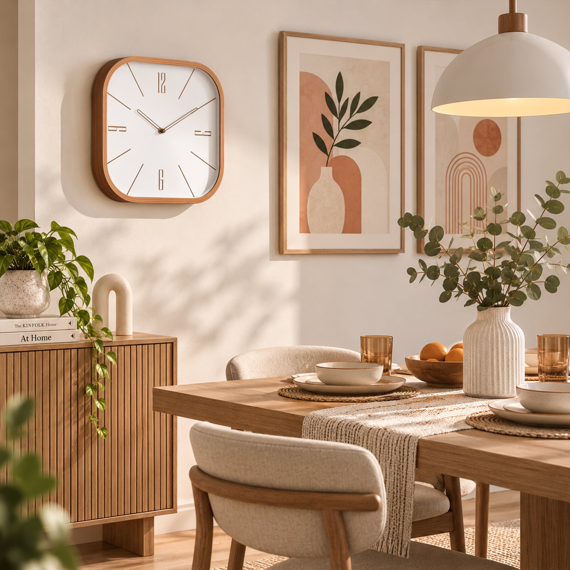 Quadra Contemporary Wall Clock