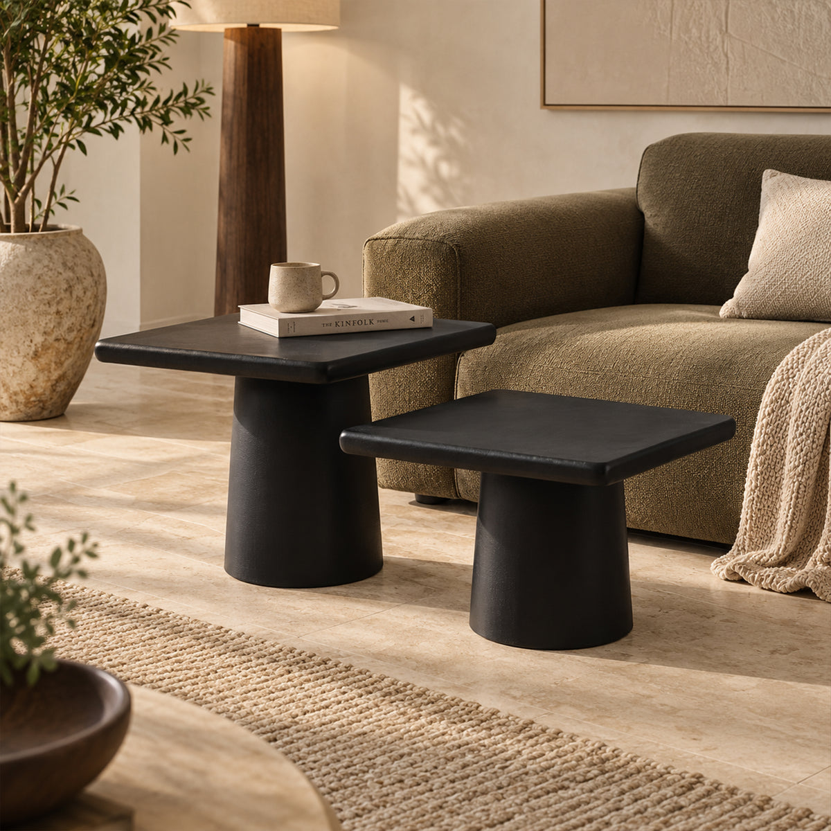 Nesting Monolithic Coffee Table