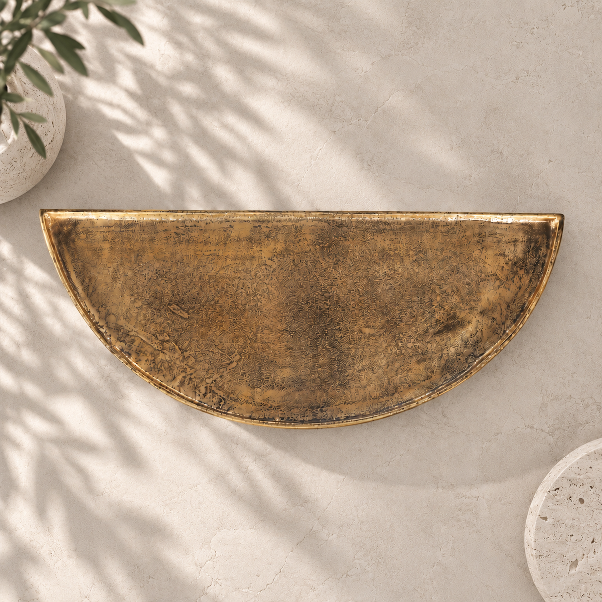 Crescent Console Table