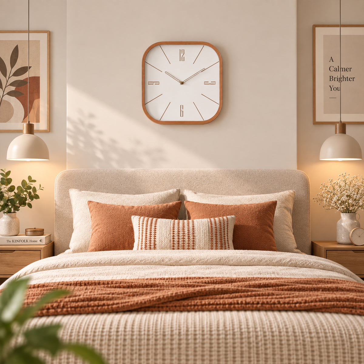 Quadra Contemporary Wall Clock