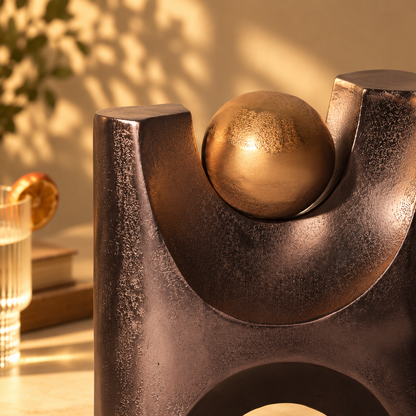 The Atlas Cast Metal Object