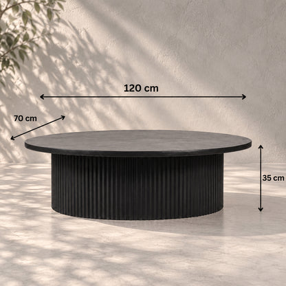 Tempo Fluted Coffee Table