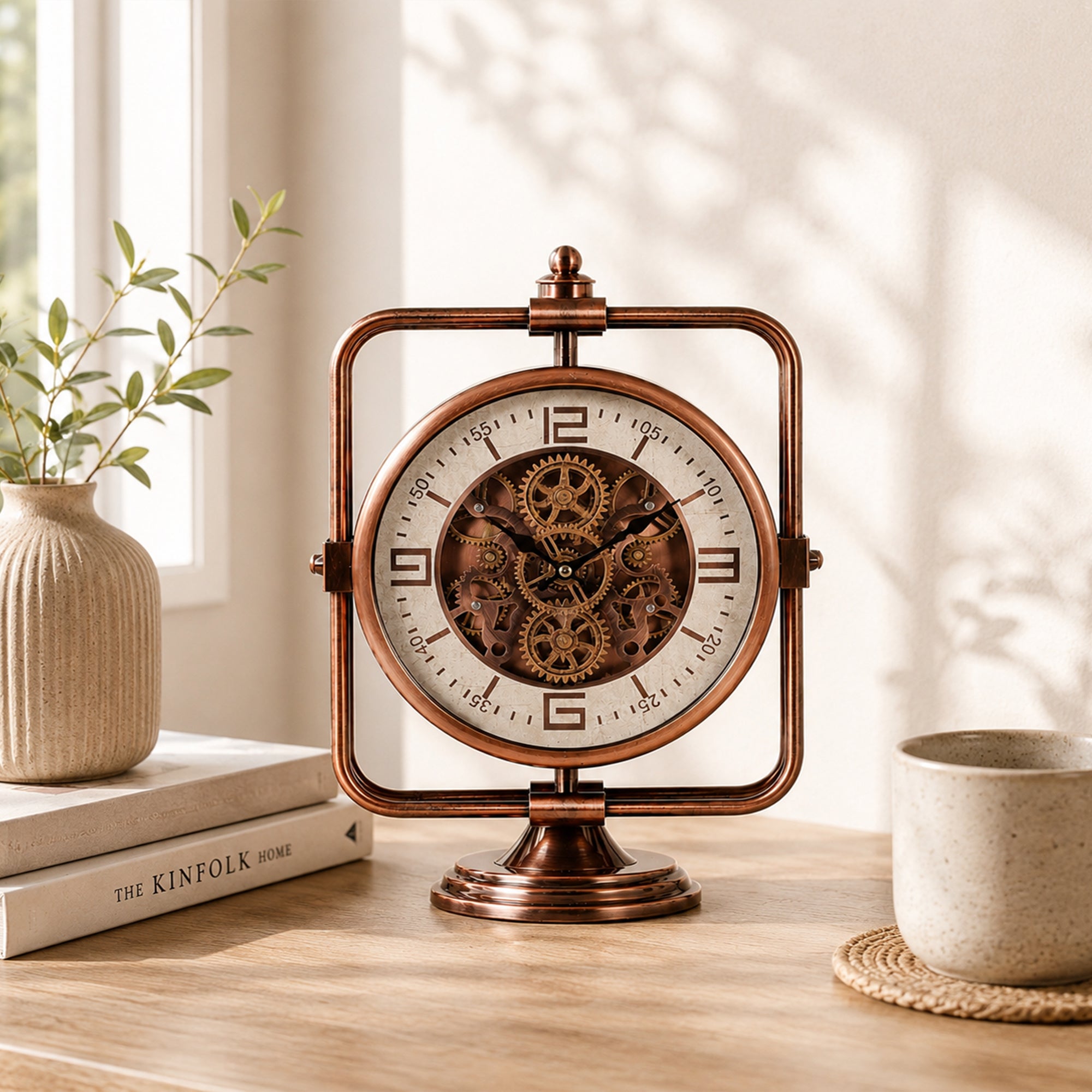 The Axiom Gyro Table Clock