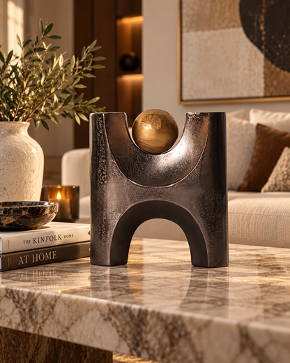 The Atlas Cast Metal Object