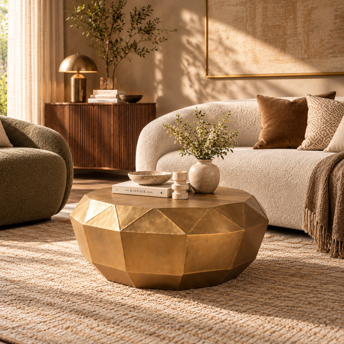 Prism Drum Coffee Table