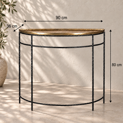 Crescent Console Table