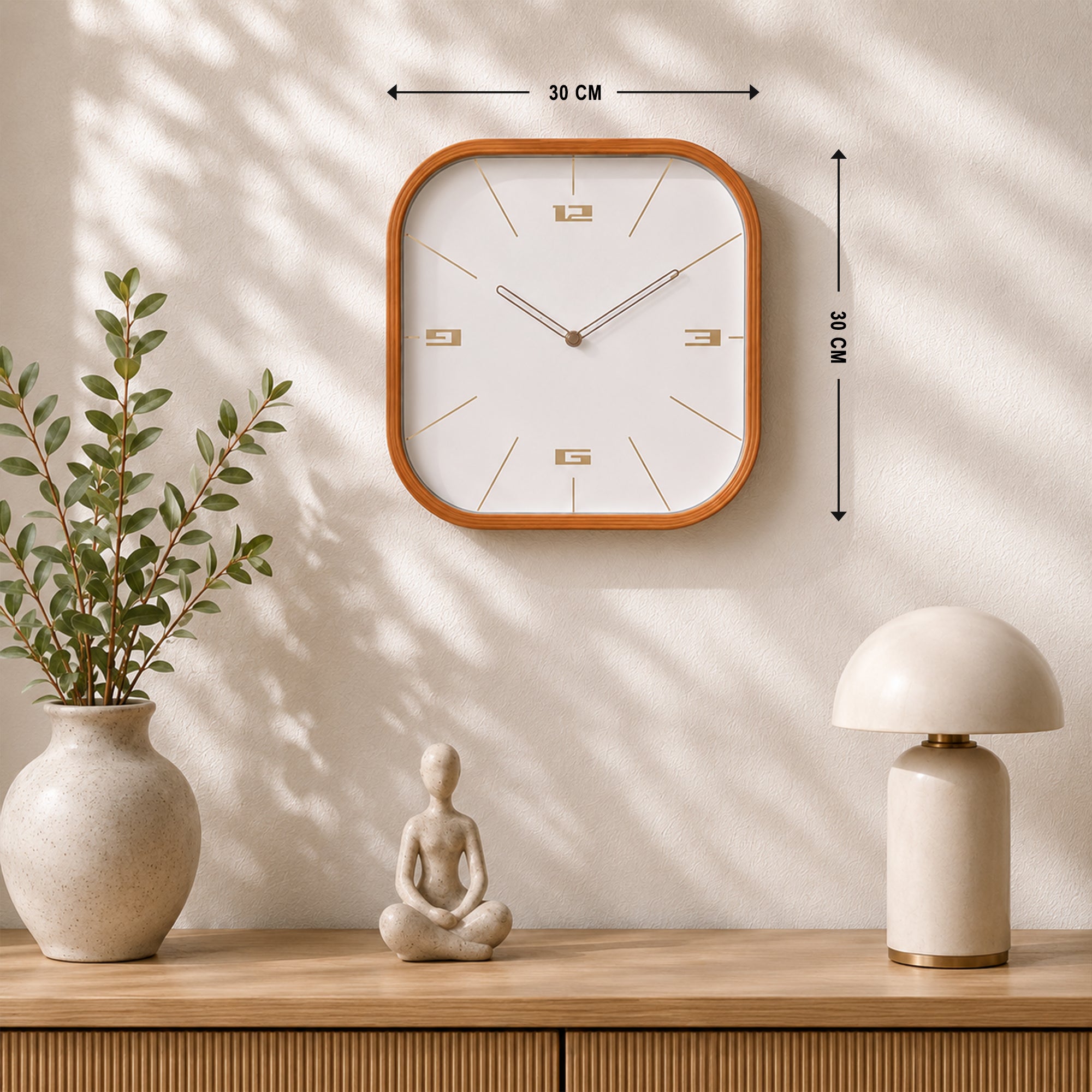 Aero Squircle Wall Clock