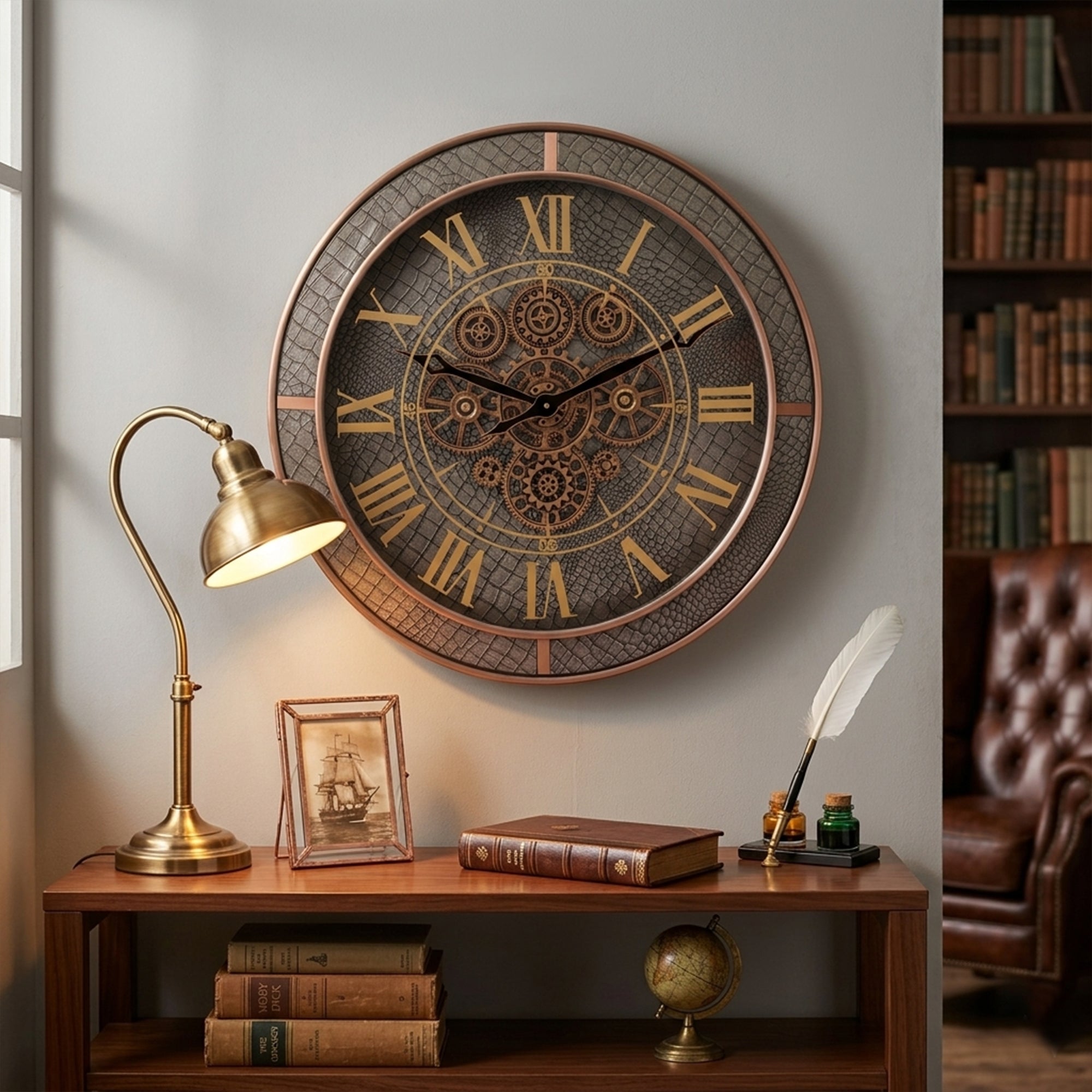 The Reptile Gear Wall Clock