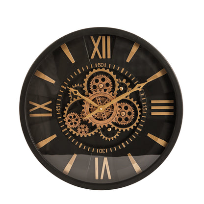 The Onyx Gear Wall Clock