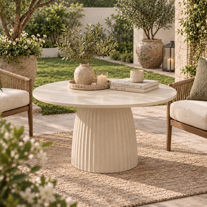 Meridian Fluted Coffee Table