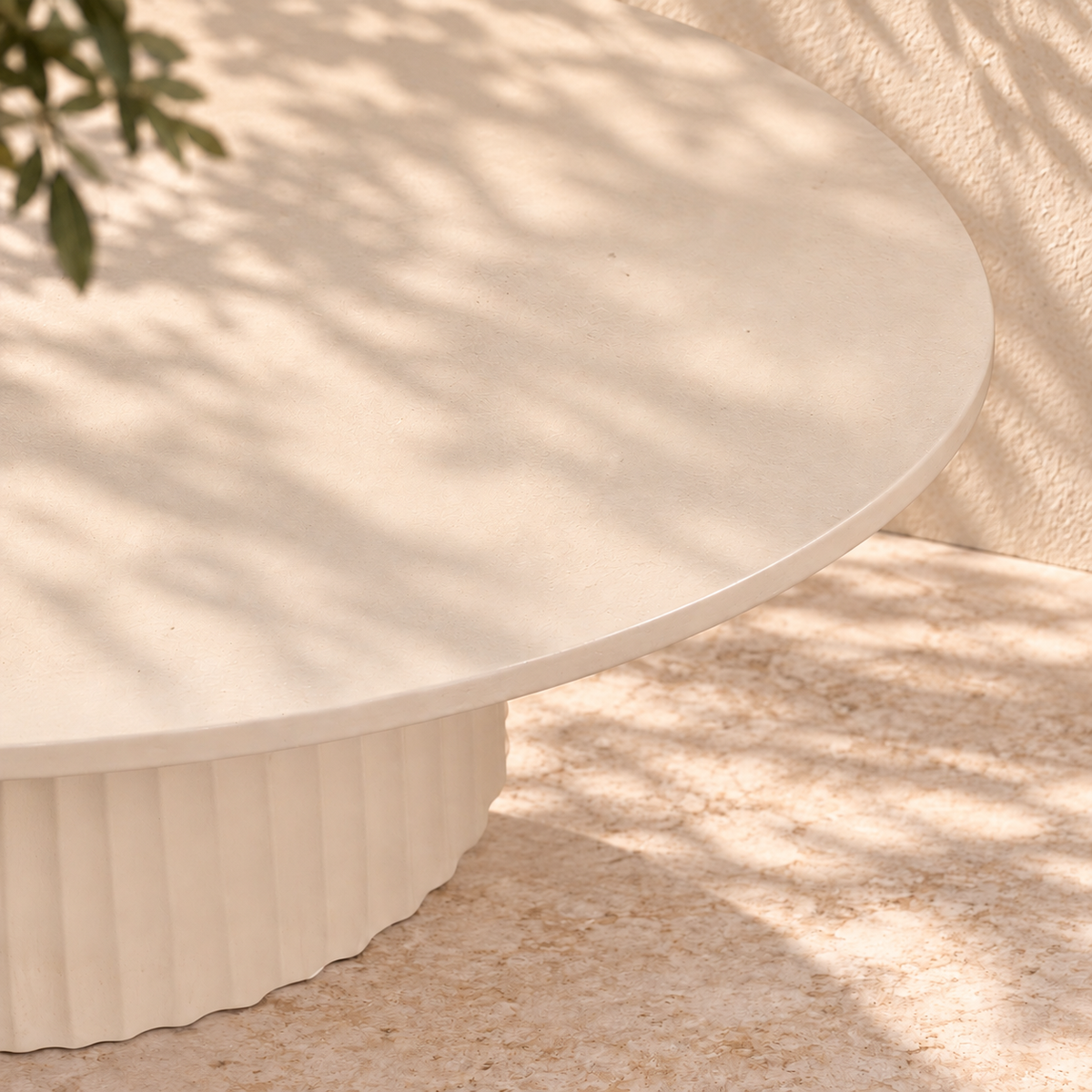 Meridian Fluted Coffee Table