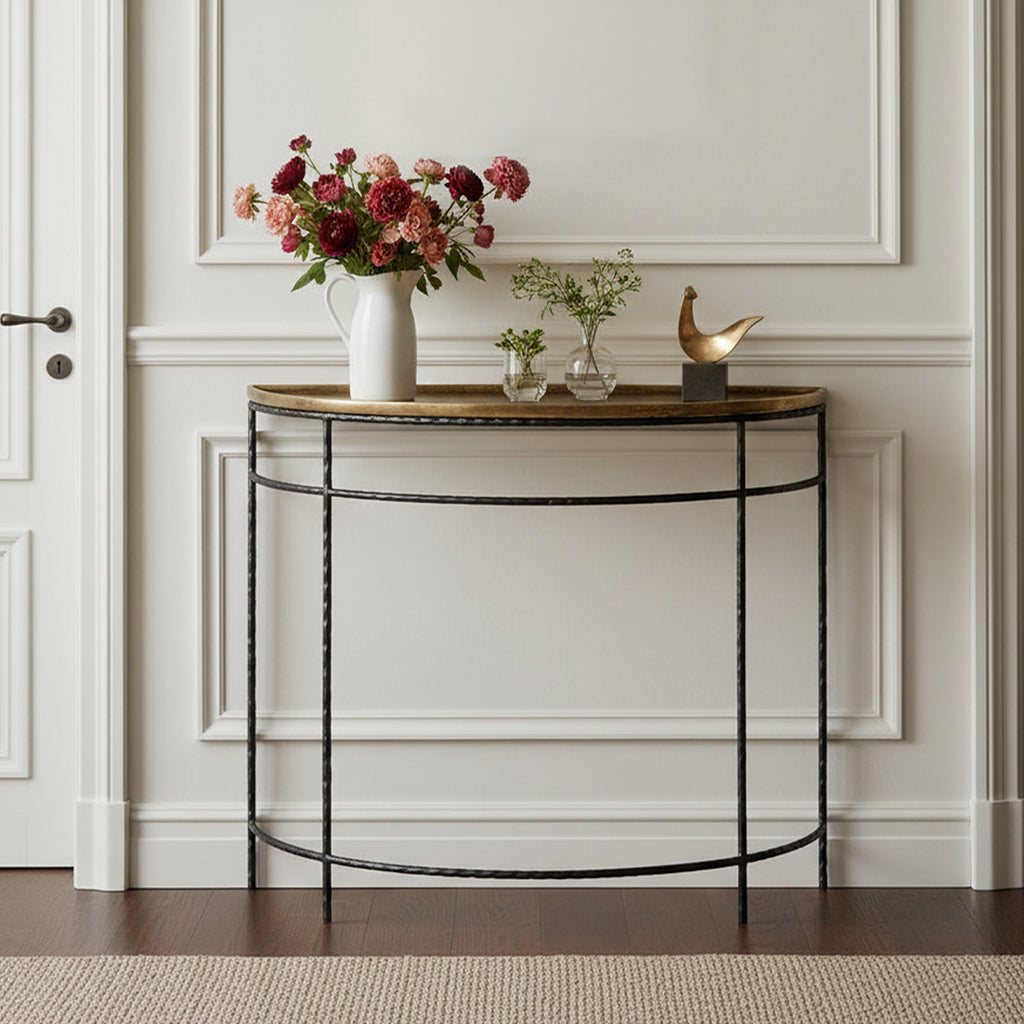 Crescent Console Table