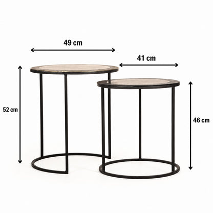 Encircle Nesting Side Tables (Set of 2)