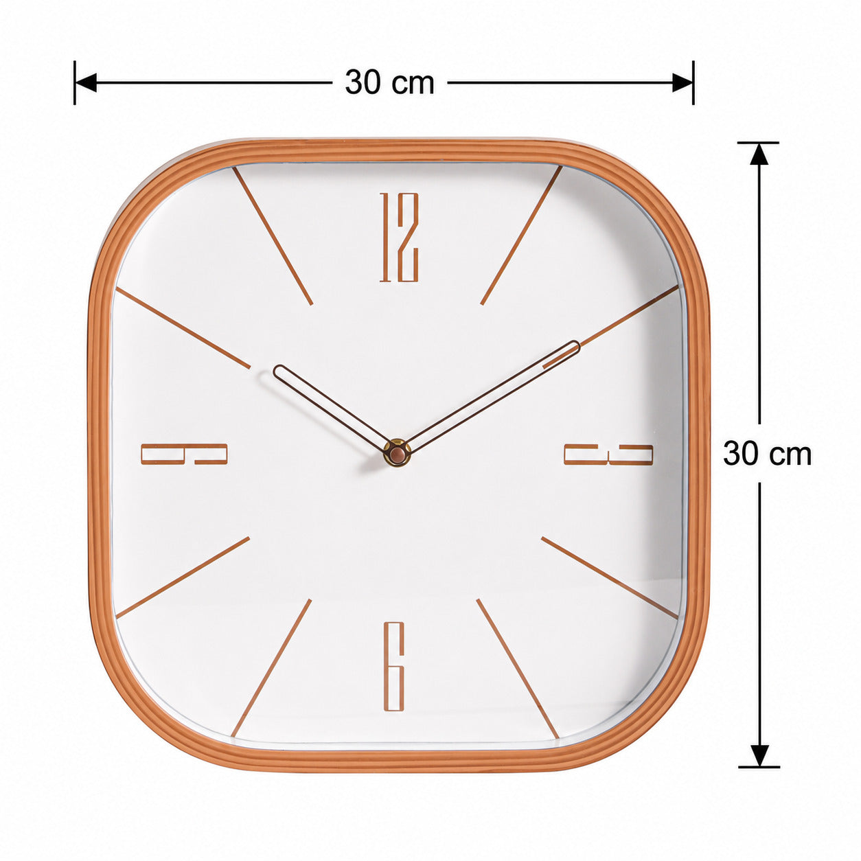 Quadra Contemporary Wall Clock