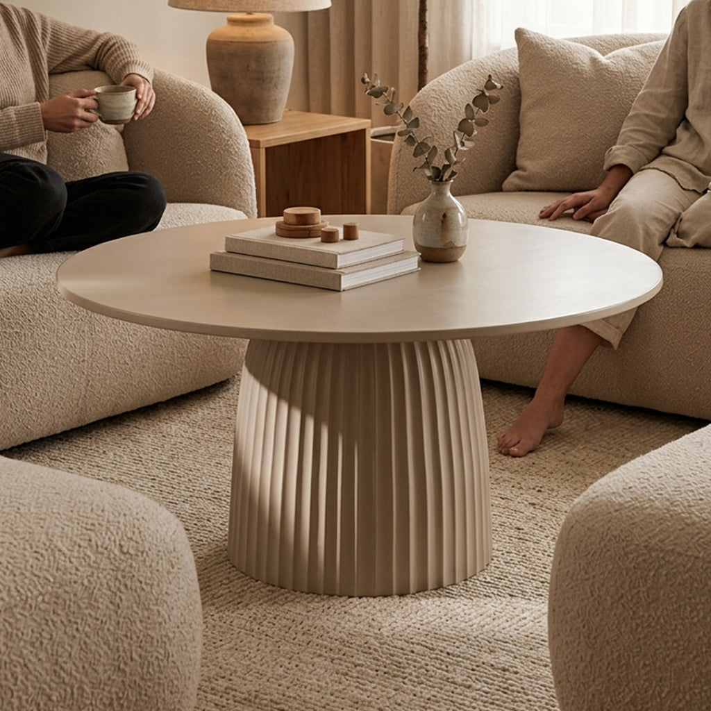 Meridian Fluted Coffee Table