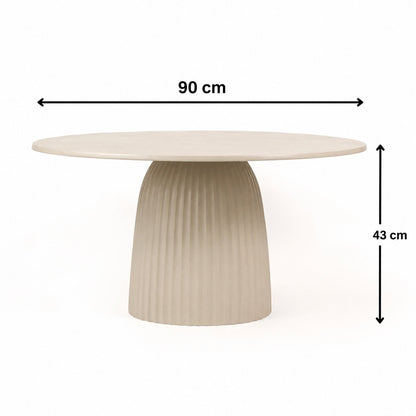 Meridian Fluted Coffee Table