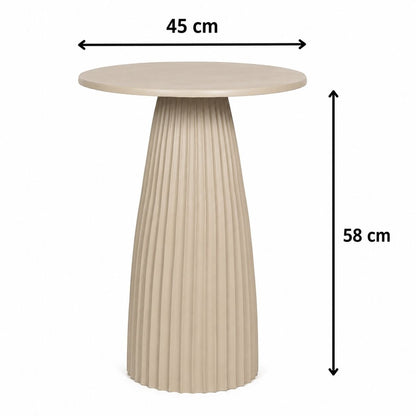 Meridian Fluted Side Table