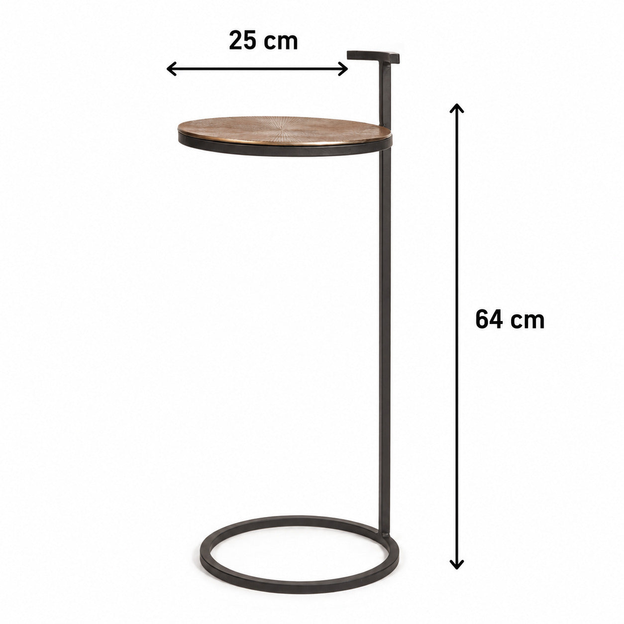 Radial Drink Table