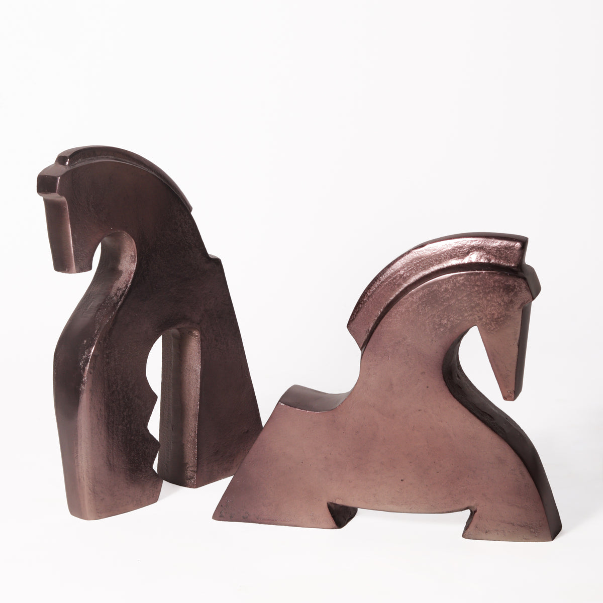 The Epona Abstract Horse Sculpture Pair