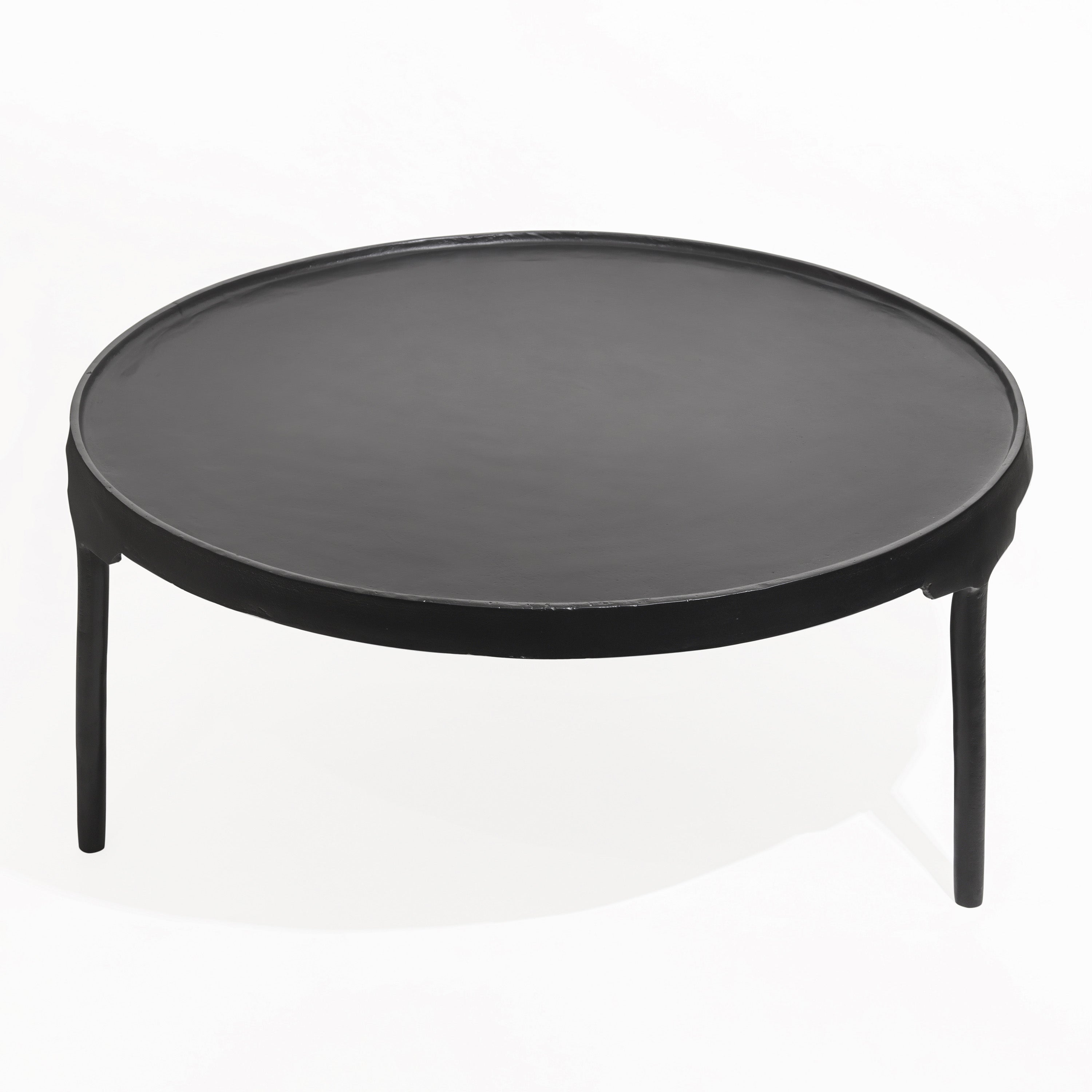 Noir Minimalist Round Coffee Table