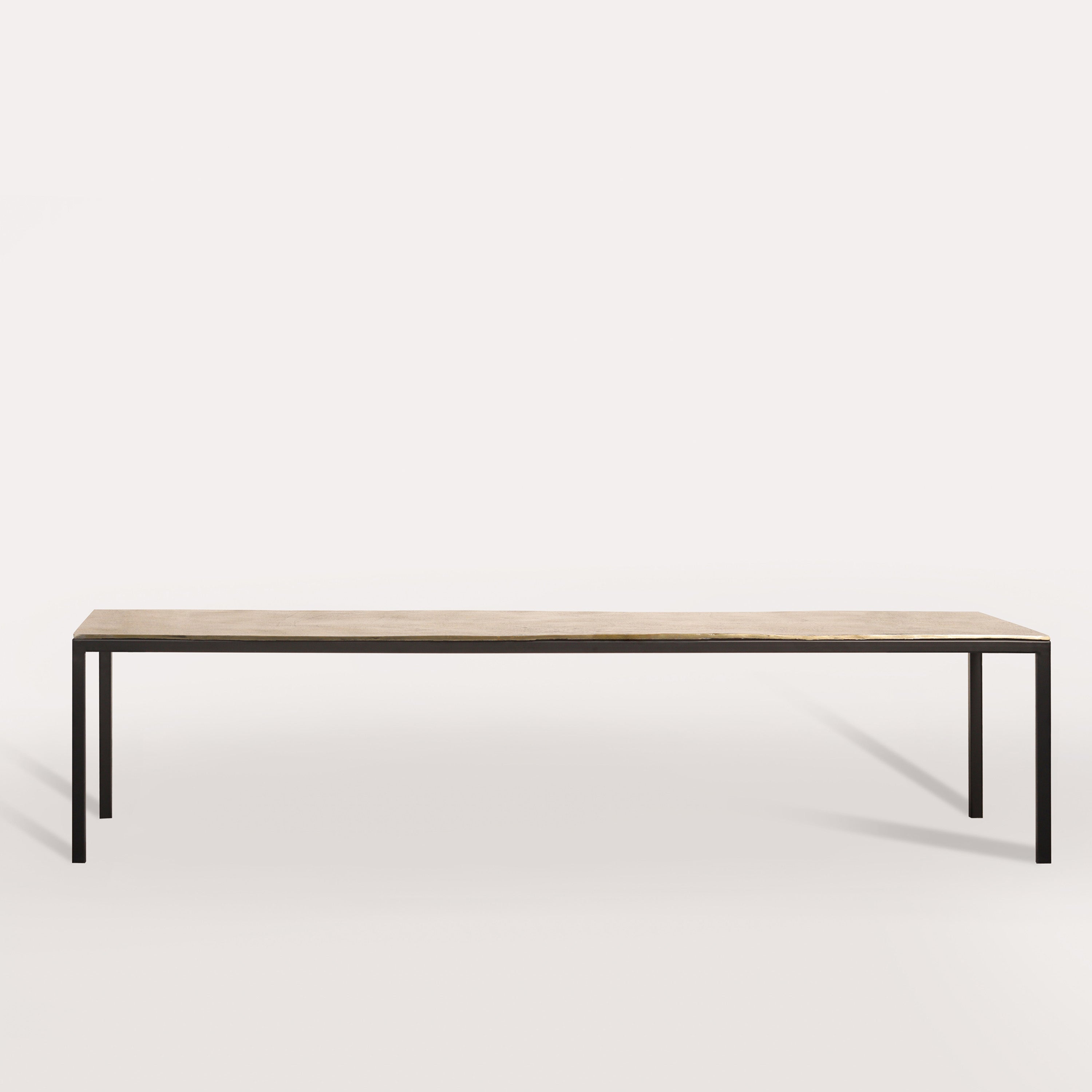 Linear Rectangular Coffee Table