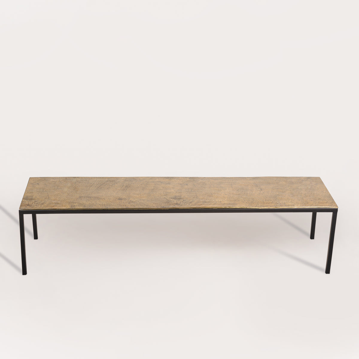 Linear Rectangular Coffee Table