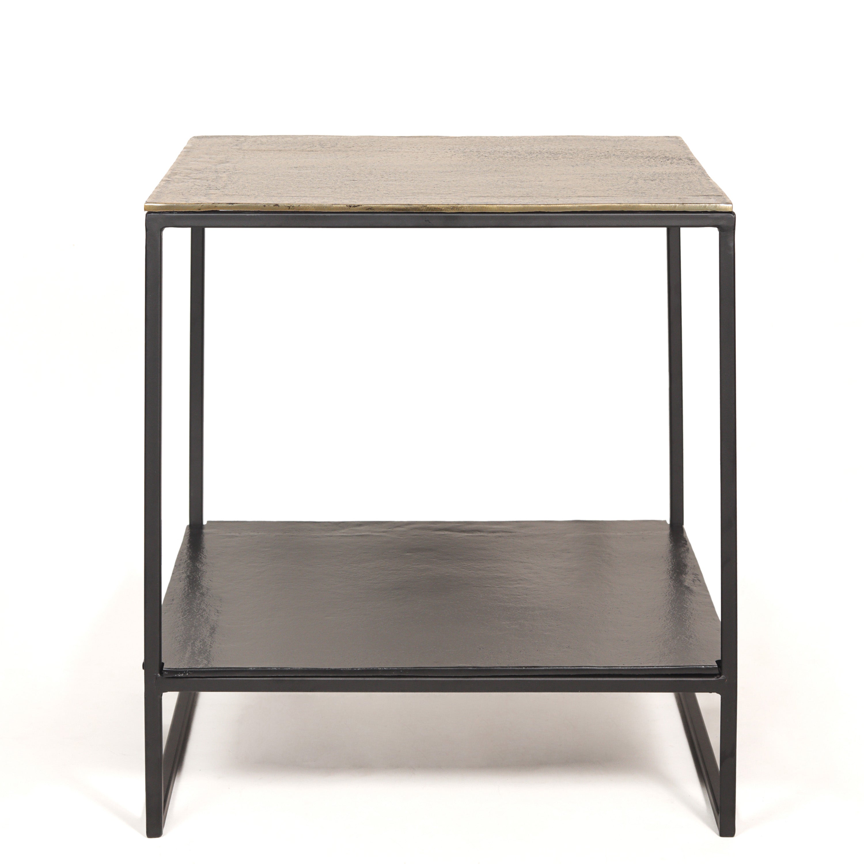 Linear Two-Shelf Side Table
