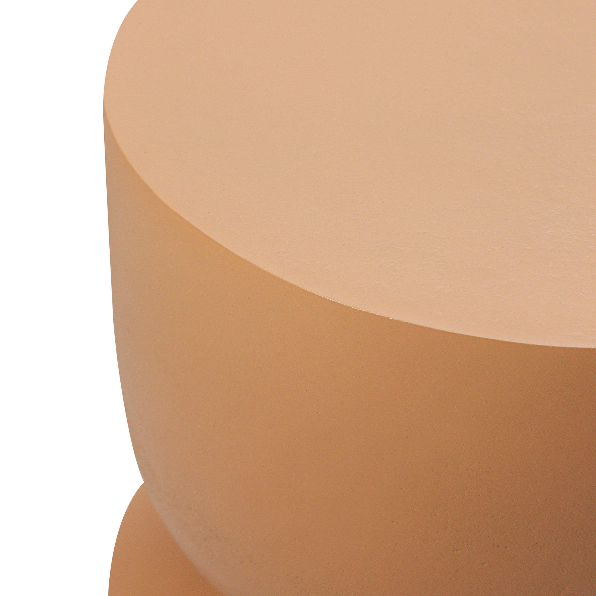 Stacked Geometric Side Table